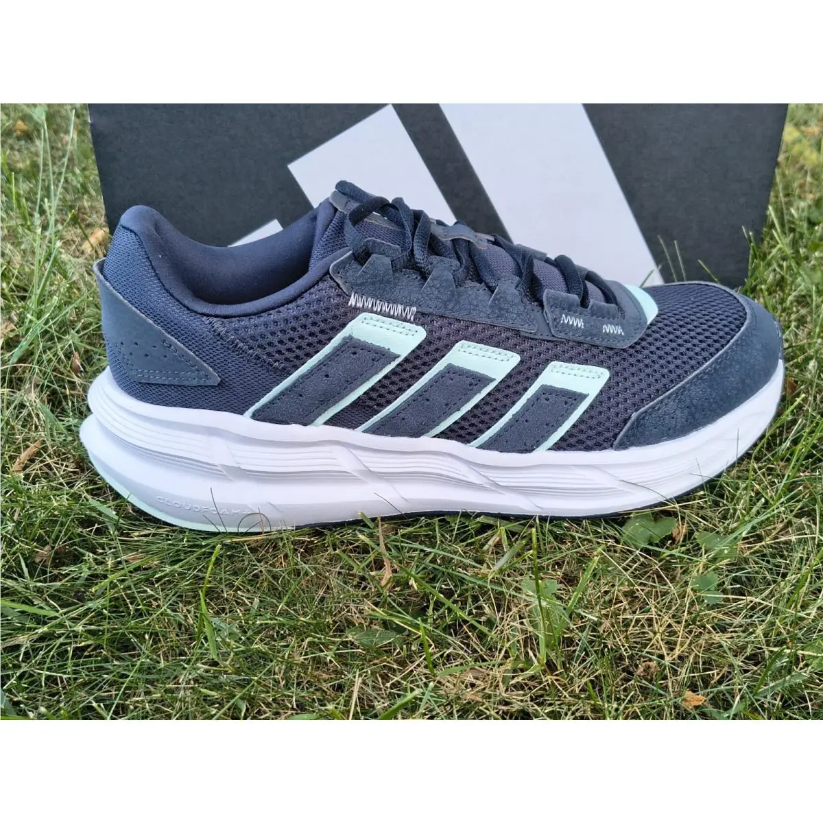 Adidas shoes - adidas Astrastar Lace Up - Astrastar Lace - KJ3533 - Blue (UPC: 198321532215) 8