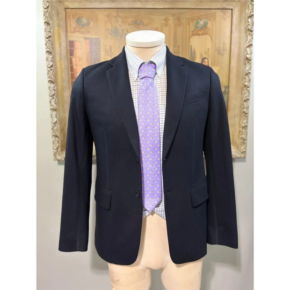 Black Rag Bone York Single Breasted Wool Sport Coat Blazer Jacket 38 R by Rag & Bone
