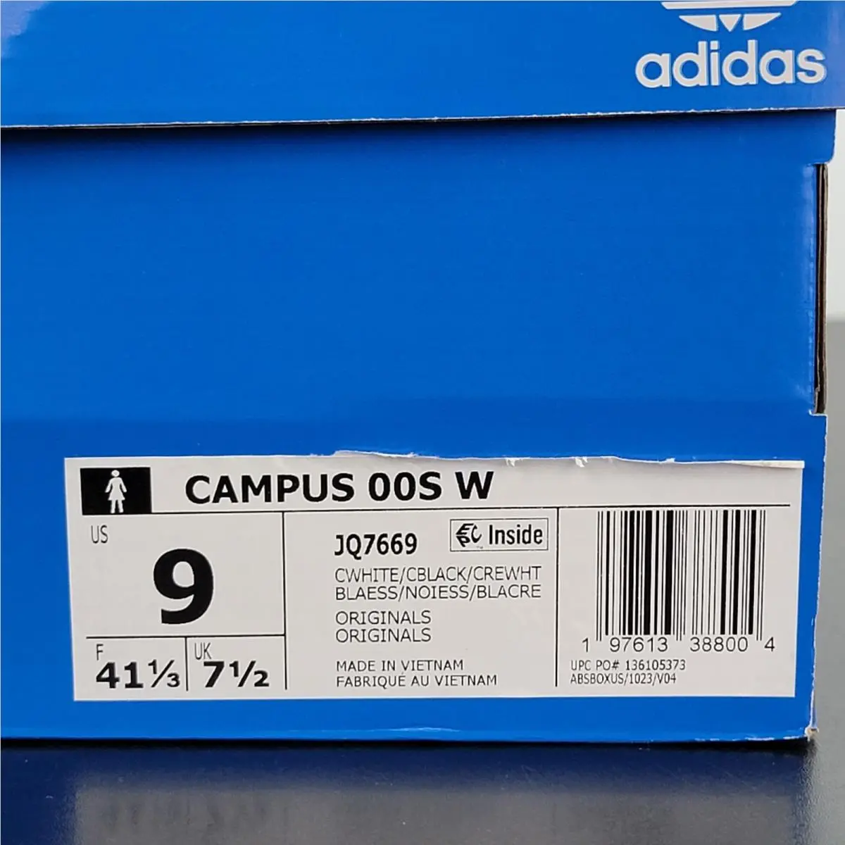 Adidas shoes - adidas Campus - Campus - JQ7669 - Black 6