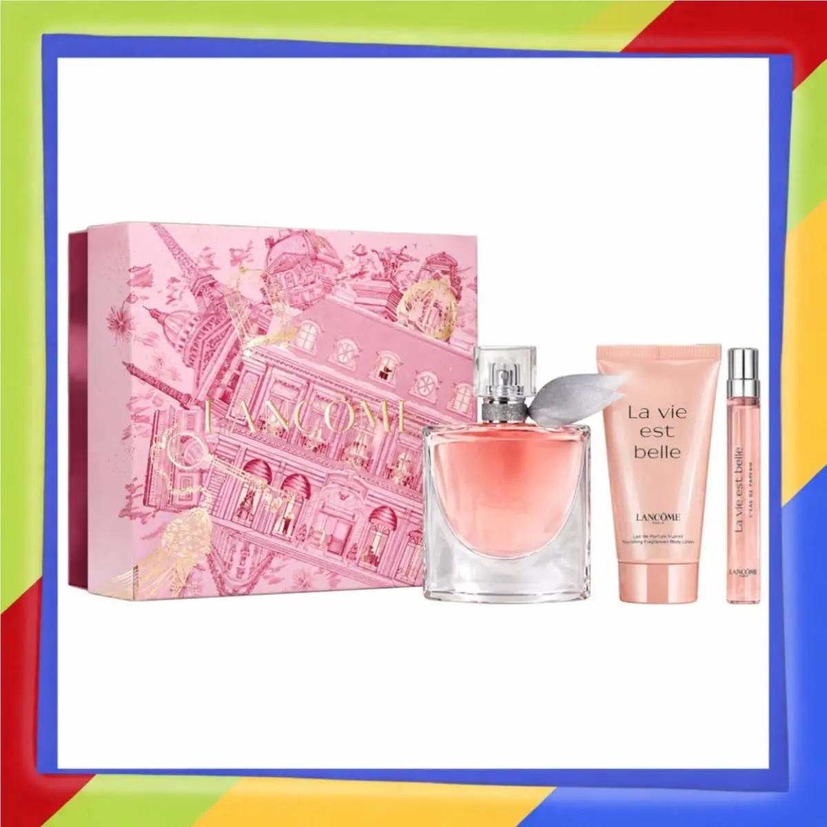 Lancome - La Vie Est Belle - Perfume Body Lotion - 3pc - Gift Set - - Seal