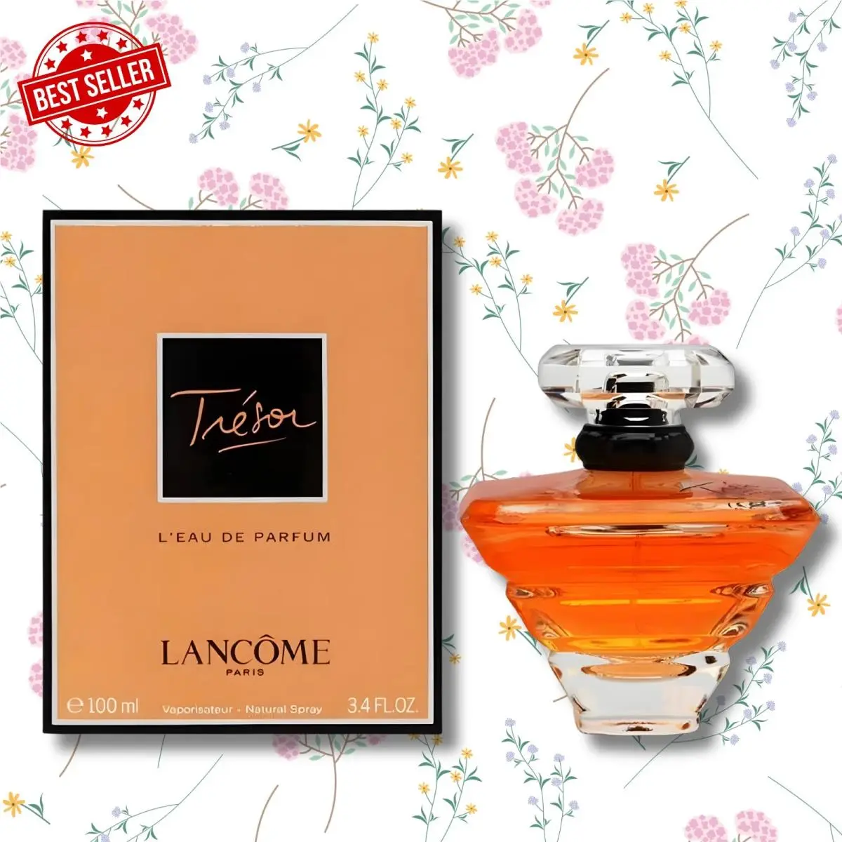 Tresor by Lancome L`eau De Parfum Spray For Women 3.4oz by Lancôme