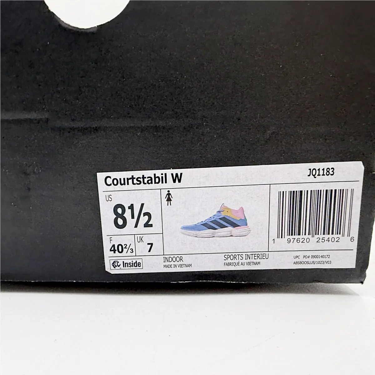 Adidas shoes - adidas Courtstabil W - Courtstabil - JQ1183 - Blue (UPC: 197620254026) 8