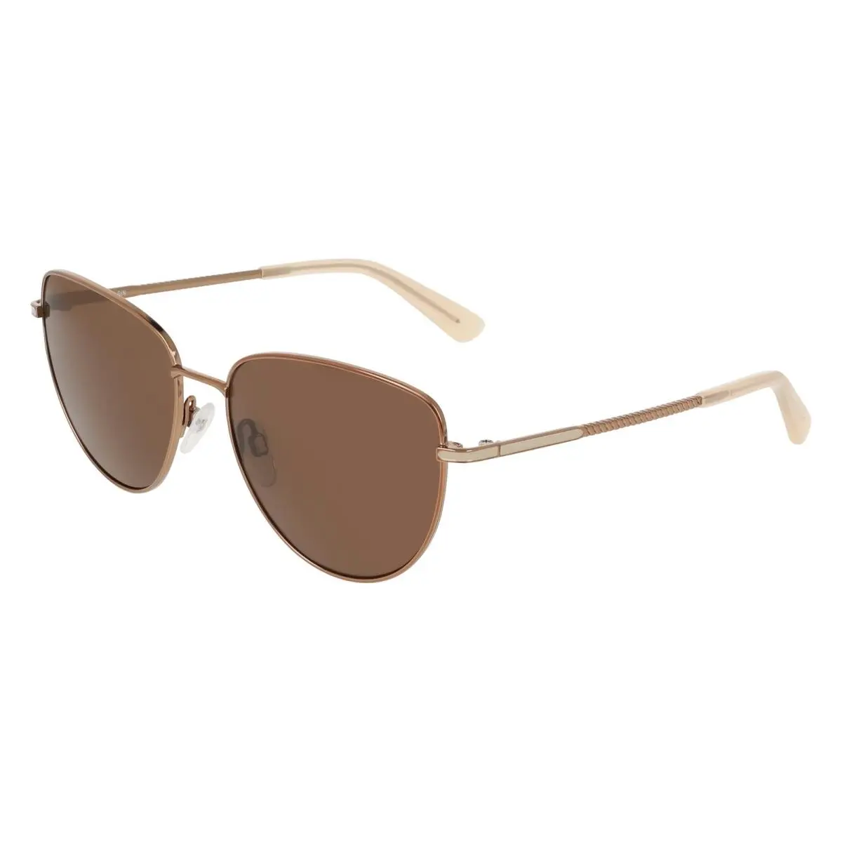 AK 7118 Mocha 200 Size 56 Sunglasses by Anne Klein