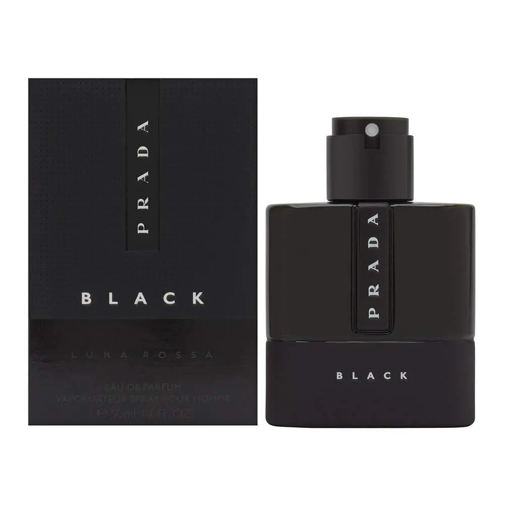 Prada Luna Rossa Black Men`s Eau De Parfum - 1.6 fl oz / 50ml