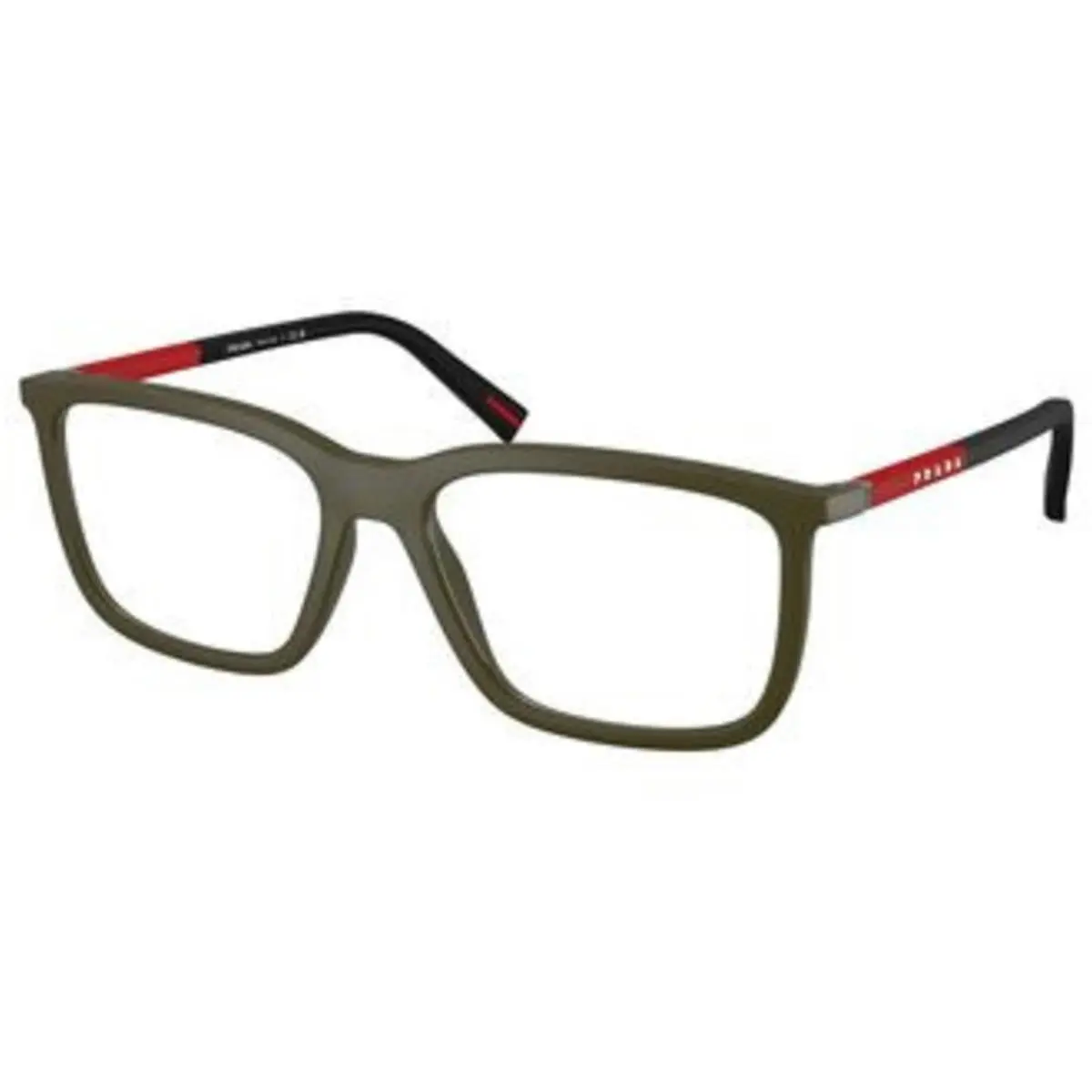 Linea Rossa PS 01 SV Matte Green / Demo Lens 15X1O1 Size 56 Eyeglasses by Prada