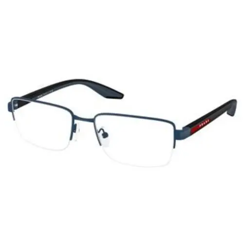 Linea Rossa PS 51 SV Matte Blue Demo Lens TFY1O1 Size 54 Eyeglasses by Prada