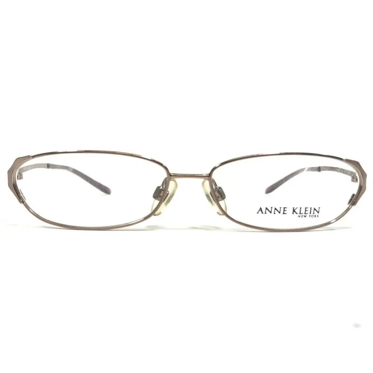 Eyeglasses Frames AK9060 446 Gold Oval Full Wire Rim 54-14-140 by Anne Klein