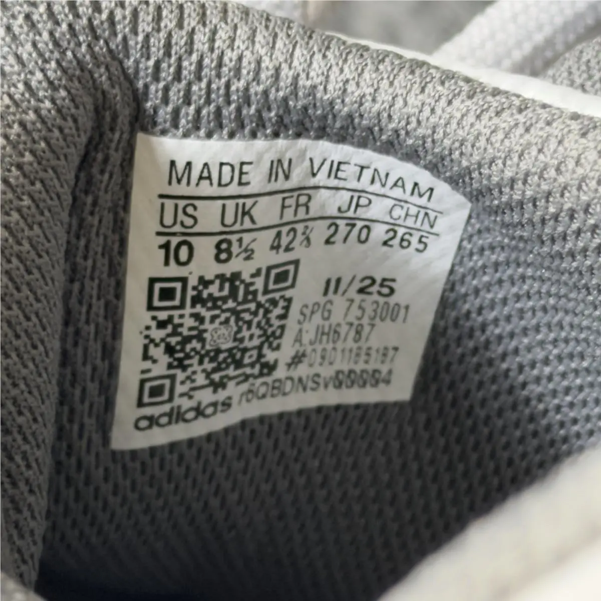 Adidas shoes - adidas Adizero Instinct 2.0 Cleats - SB1158-JH6787 - Grey (UPC: 197621195458) 6