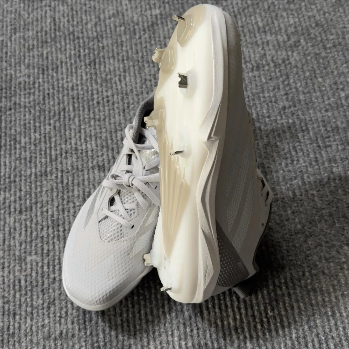 Adidas shoes - adidas Adizero Instinct 2.0 Cleats - SB1158-JH6787 - Grey (UPC: 197621195458) 7