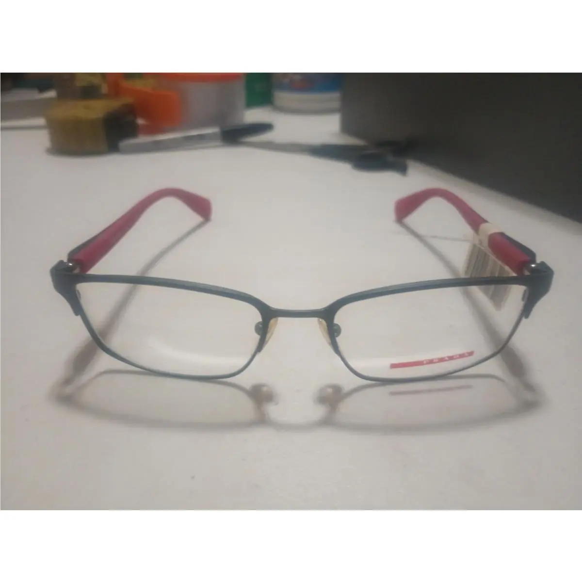 Prada Linea Rossa PS 50PV Rectangular Frames No Case