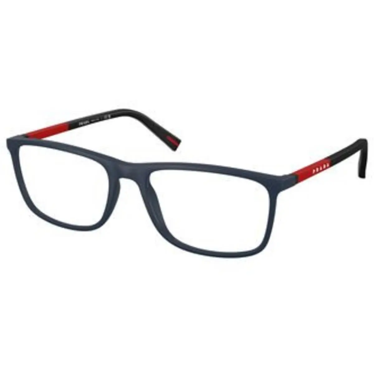 Linea Rossa PS 03 QV Matte Blue Demo Lens MAG1O1 Size 57 Eyeglasses by Prada