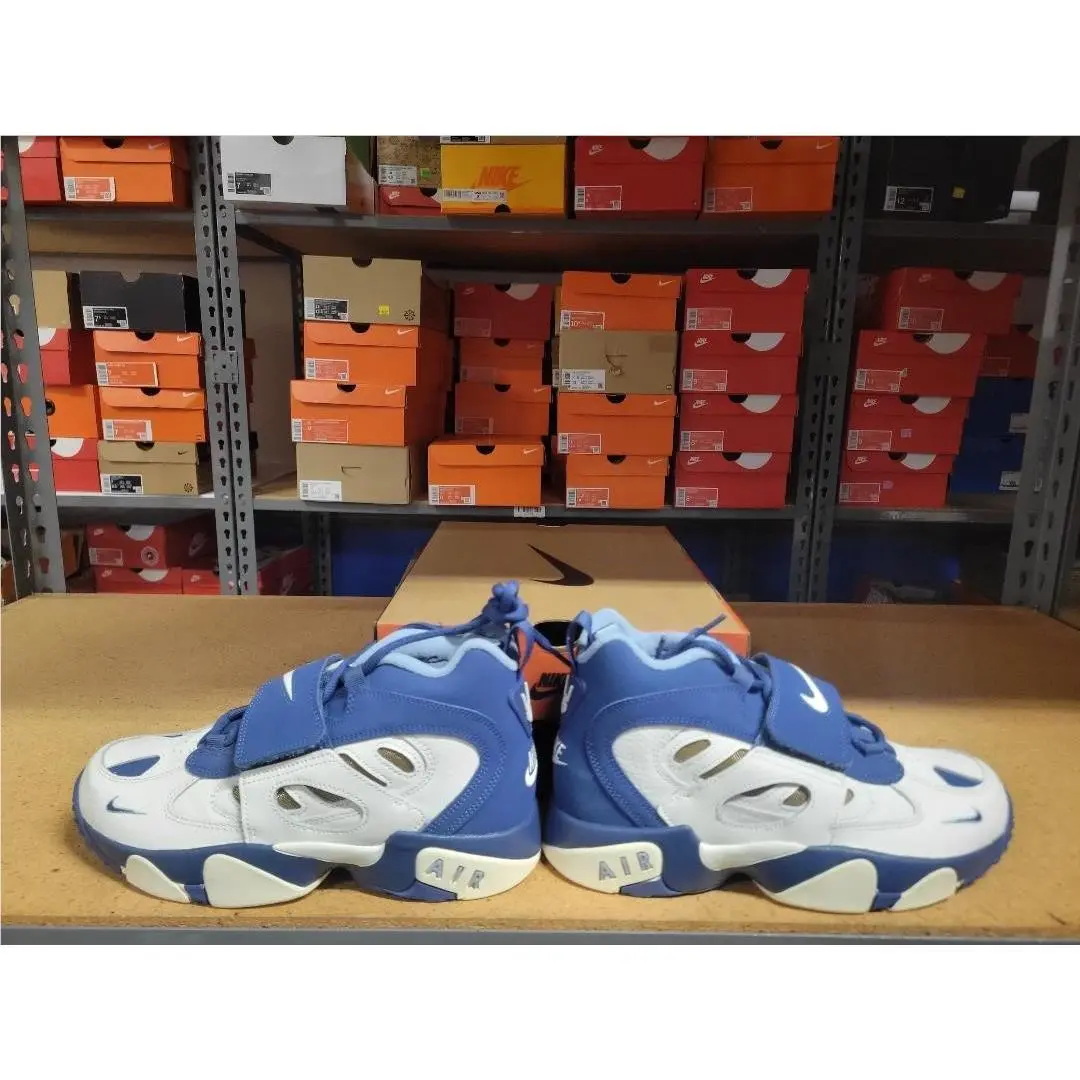Nike shoes - Nike Air Diamond Turf II (GS) - Sail Mystic Navy Blue Grey 0