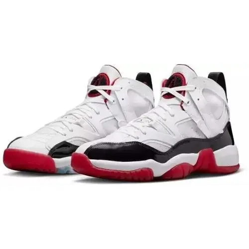 Nike Jumpman Two Trey Men`s Multi Size White/black-gym Red DO1925 106 Box No Lid