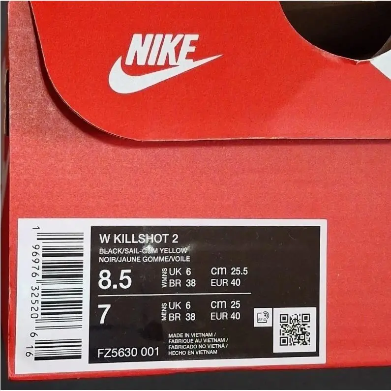 Nike shoes - Nike Killshot 2 - Killshot - FZ5630-001 - Black 41