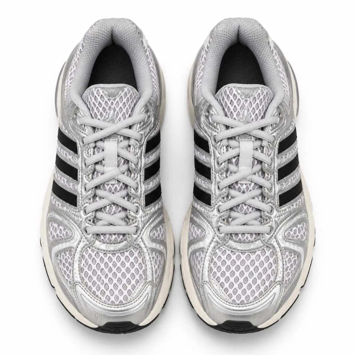 Adidas shoes - adidas Adistar Control 5 J - KI8732 - Silver, Black (UPC: 198321672829) 4