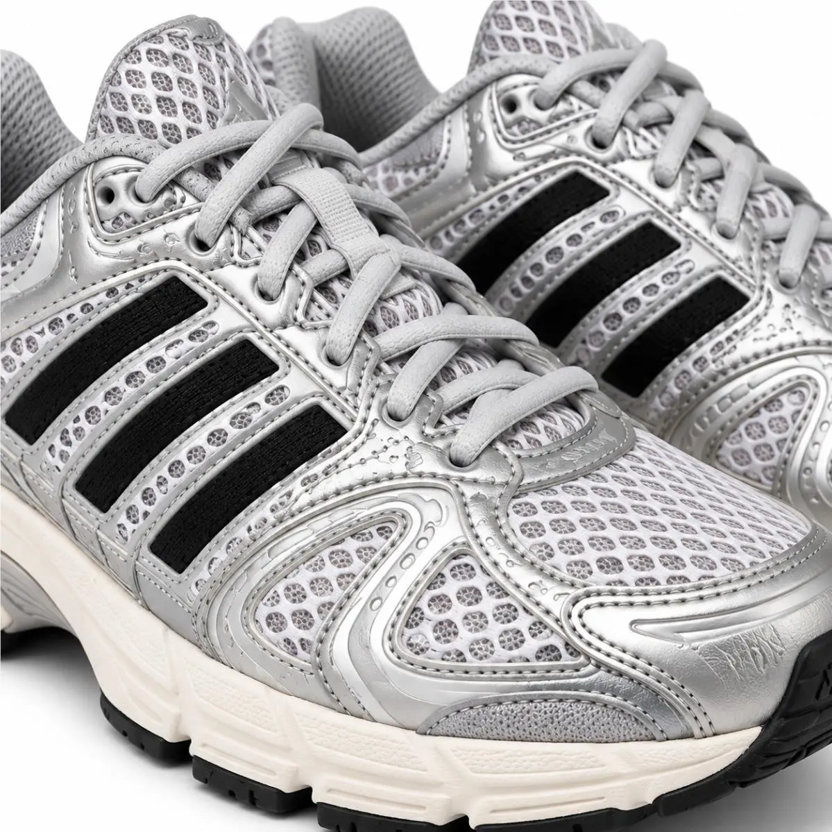 Adidas shoes - adidas Adistar Control 5 J - KI8732 - Silver, Black (UPC: 198321672829) 8