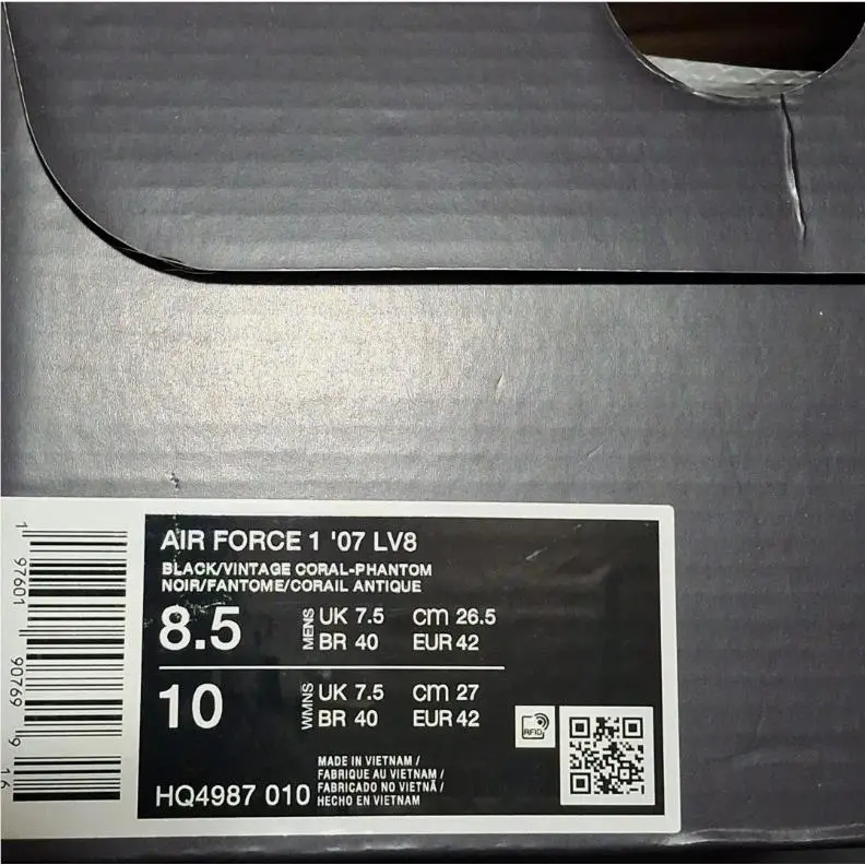 Nike shoes - Nike Air Force 1 - Air Force - HQ4987-010 - Multicolor 10