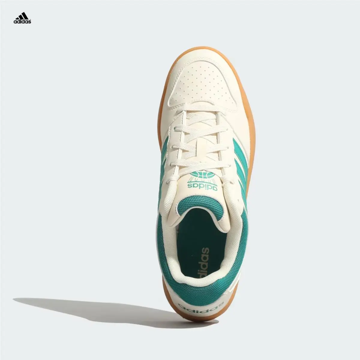 Adidas shoes - Adidas Hoops Classic - Hoops Classic - KJ1537 - Wonder White / Gum (UPC: 198328057018) 3