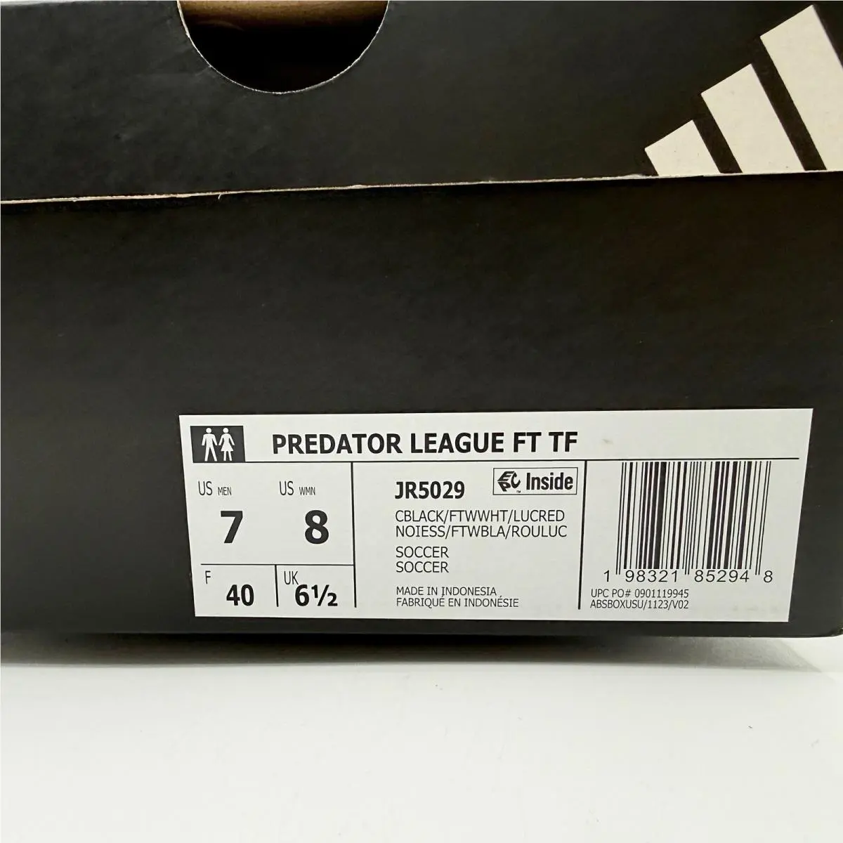 Adidas shoes - Adidas Predator League FT TF - JR5029 - Black (UPC: 198321852948) 9