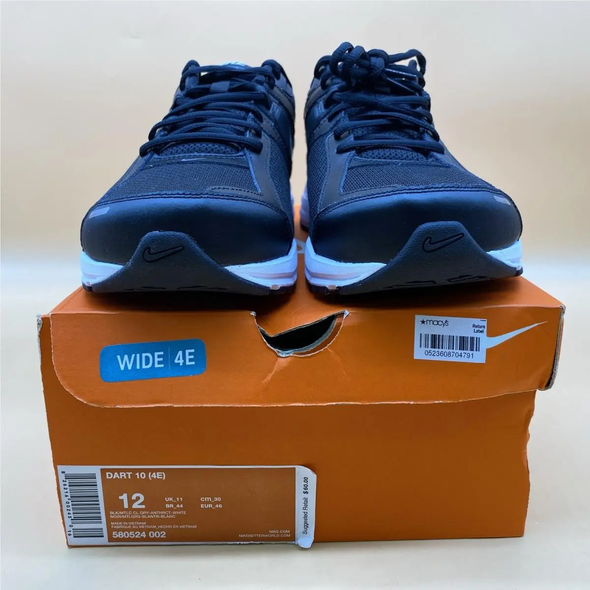 Nike shoes - Nike Dart 10 - Dart - 580524-002 - Black (UPC: 0826216002450) 8