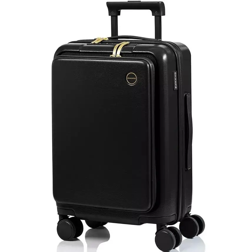 Samsonite Champs 21.5 Onyx Hardside Carry-on Luggage Color: Black