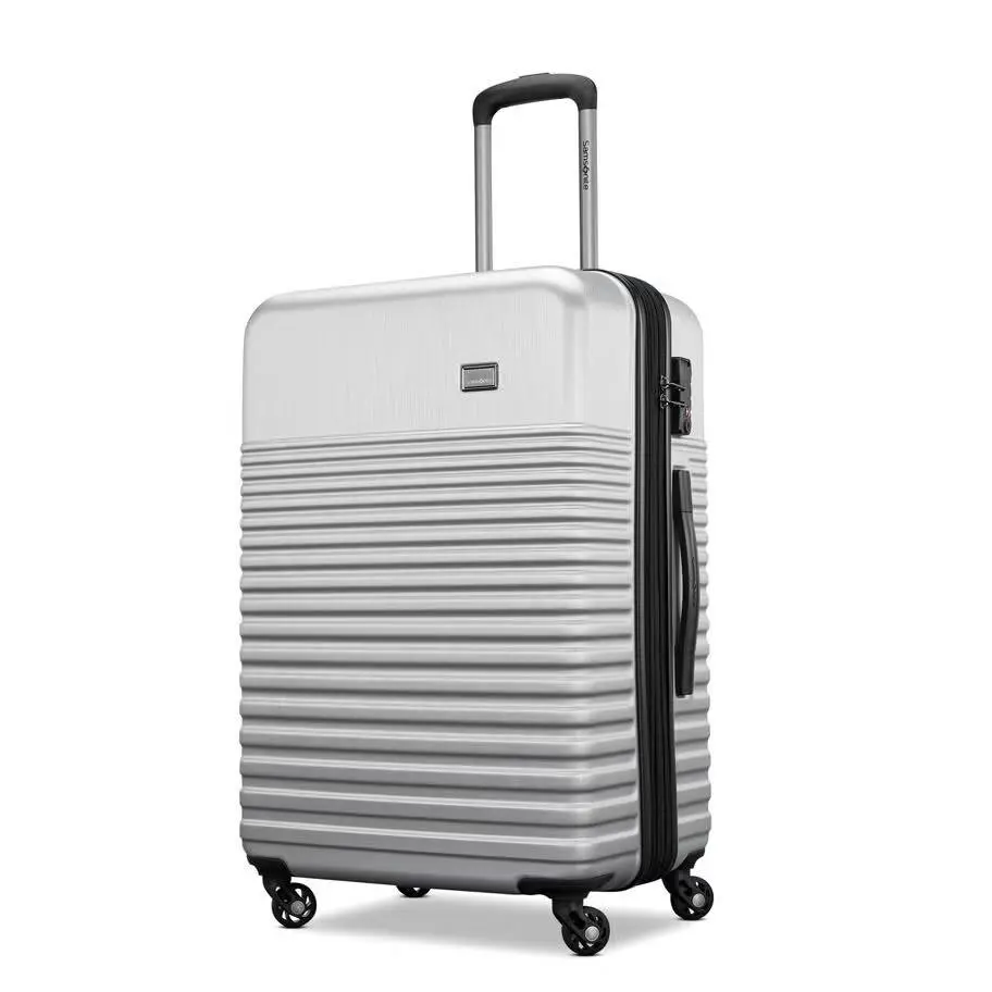 Samsonite Medium 24 Silver Spinner Luggage Suitcase 10-Year Warranty
