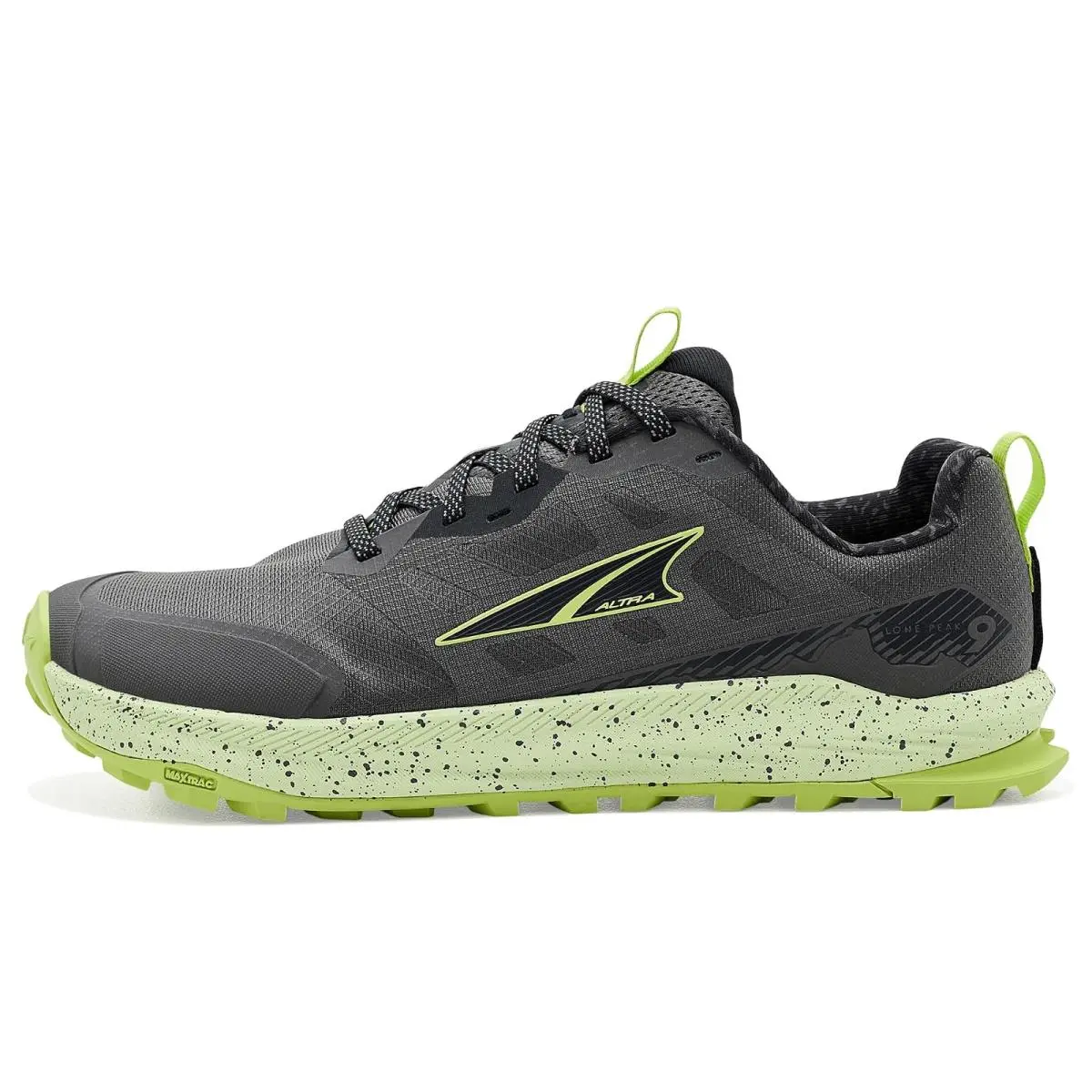 Altra shoes - Dark Gull Grey/Black/Lime 9
