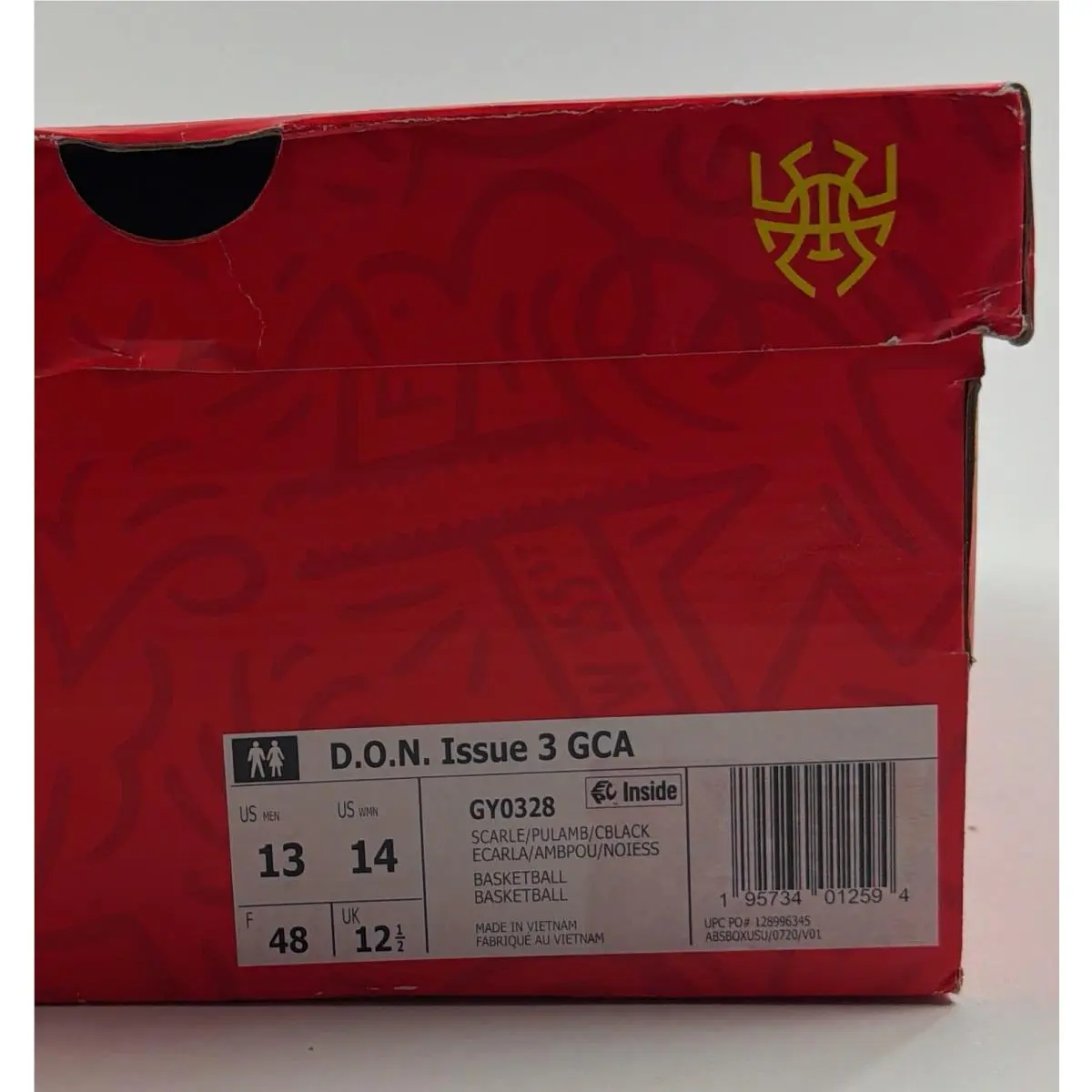 Adidas shoes - adidas D.O.N. Issue #3 - Issue - GY0328 - Red (UPC: 195734012594) 7