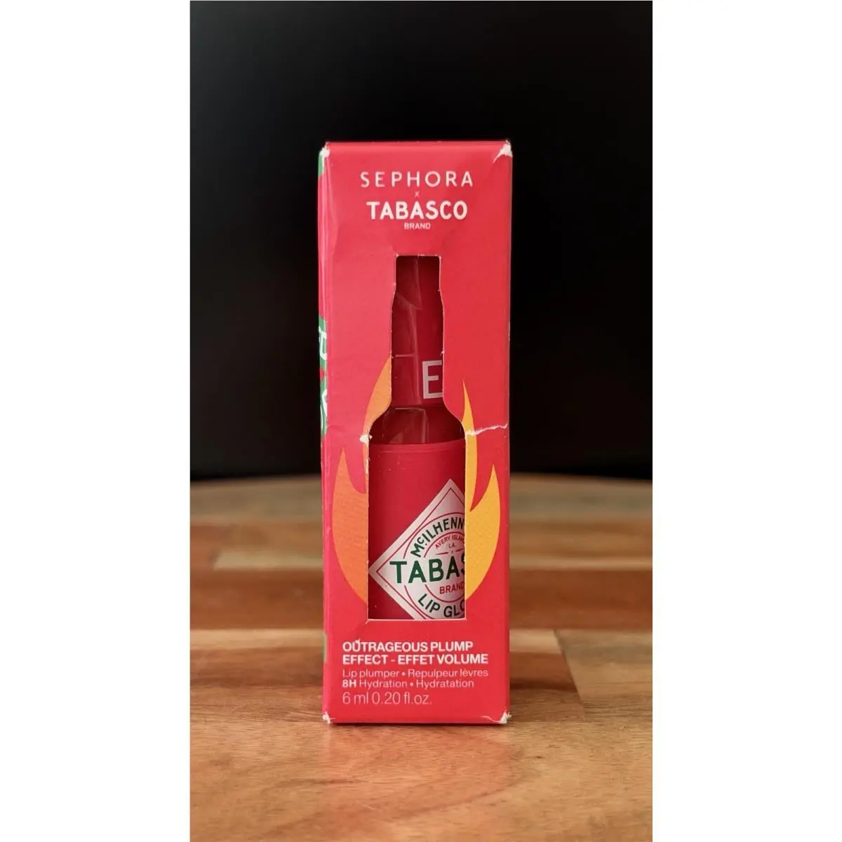 x Tabasco Red Outrageous Plump Lip Gloss 0.20 Fl.oz by Sephora