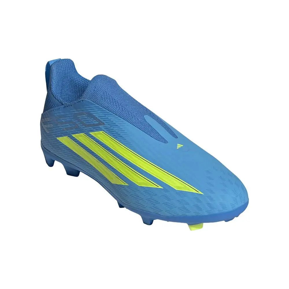 Adidas shoes - adidas F50 League Laceless Firm Ground  Multi Ground Soccer Cleat - SB1158-JR9008 - Blue (UPC: 198321749583) 0