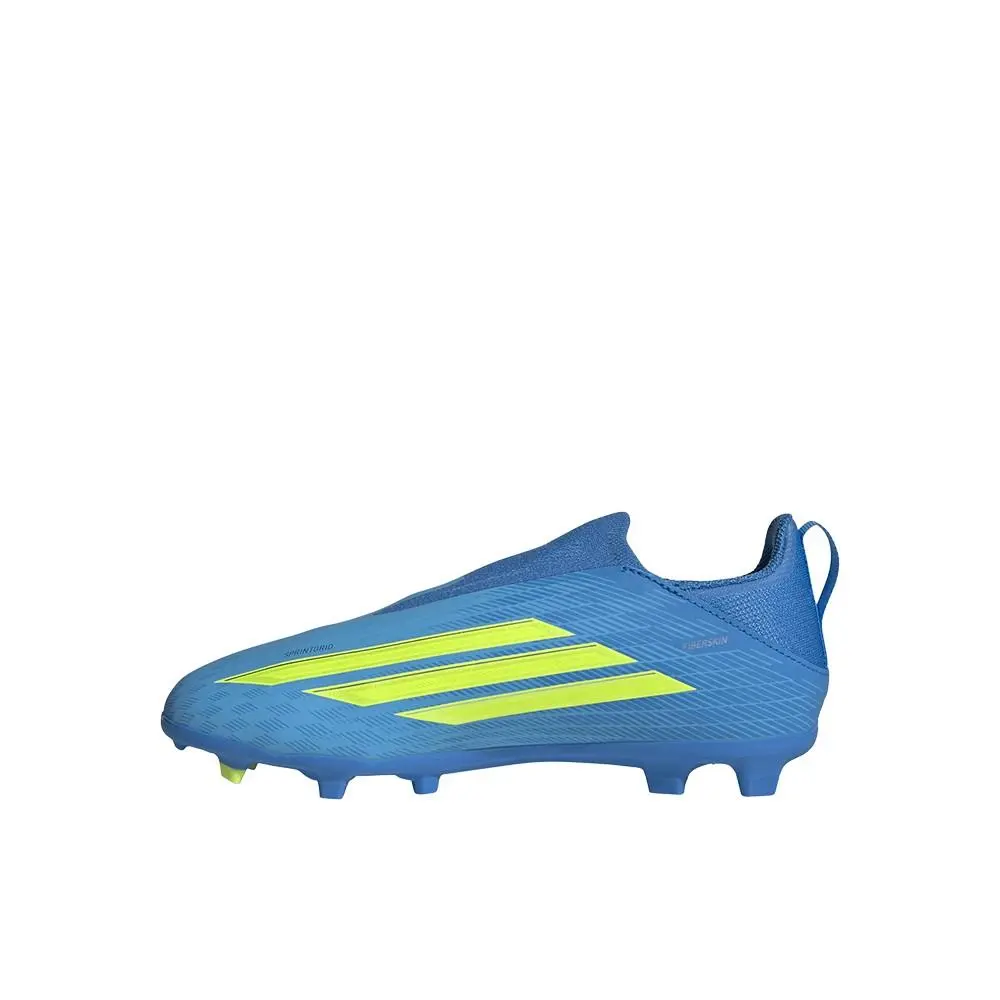 Adidas shoes - adidas F50 League Laceless Firm Ground  Multi Ground Soccer Cleat - SB1158-JR9008 - Blue (UPC: 198321749583) 1