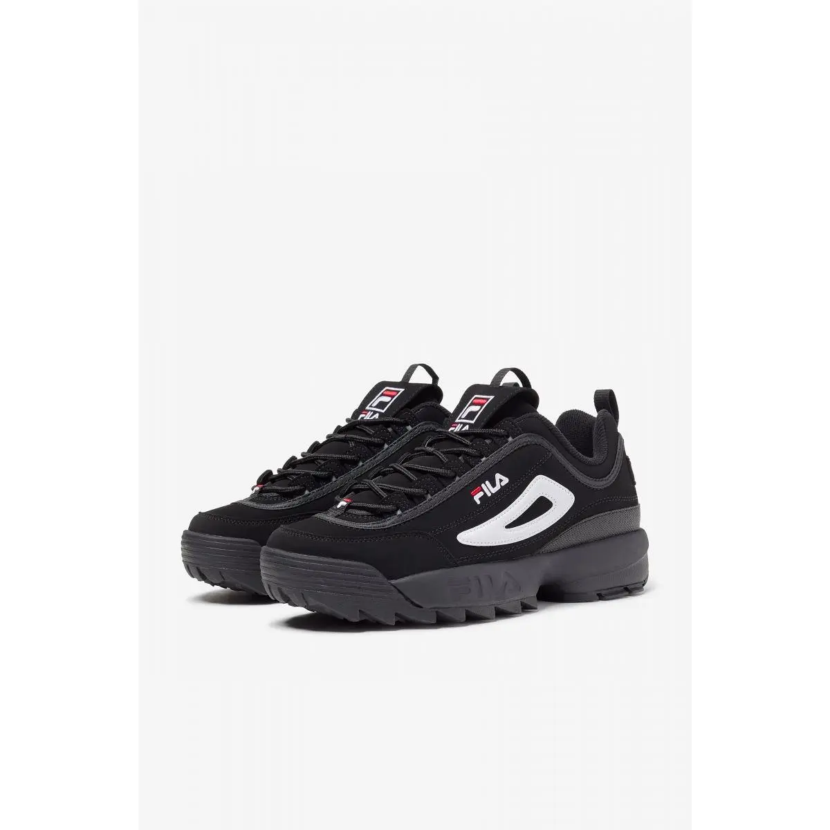 Fila shoes - BLACK/WHITE/RED 9