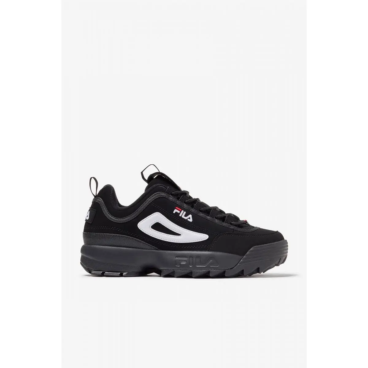 Fila shoes - BLACK/WHITE/RED 6