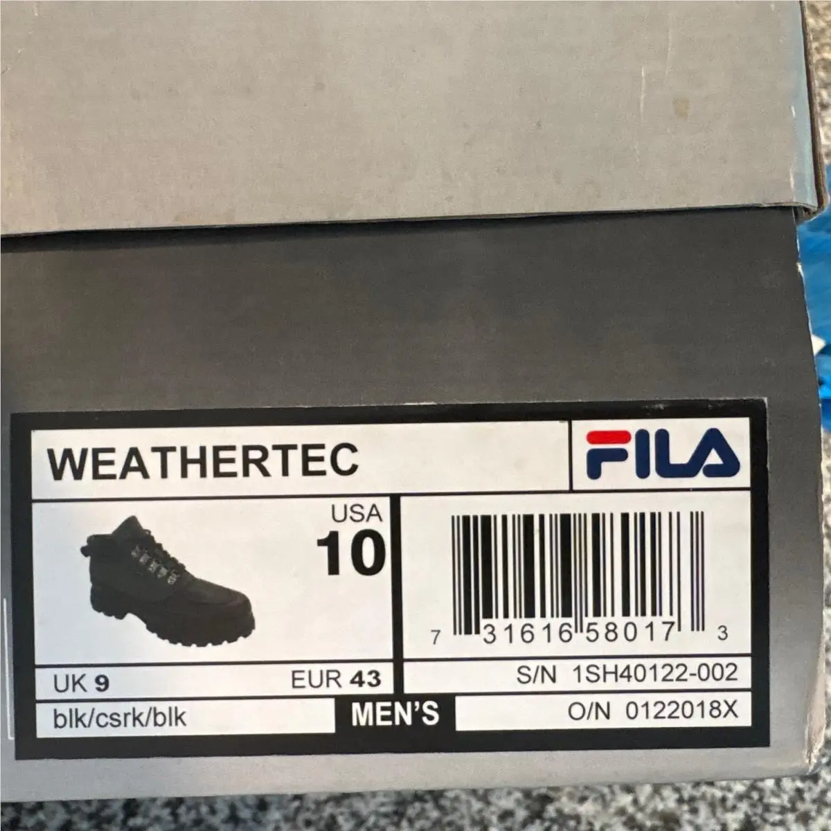 Fila shoes - Weathertec - Weathertec - Black 6