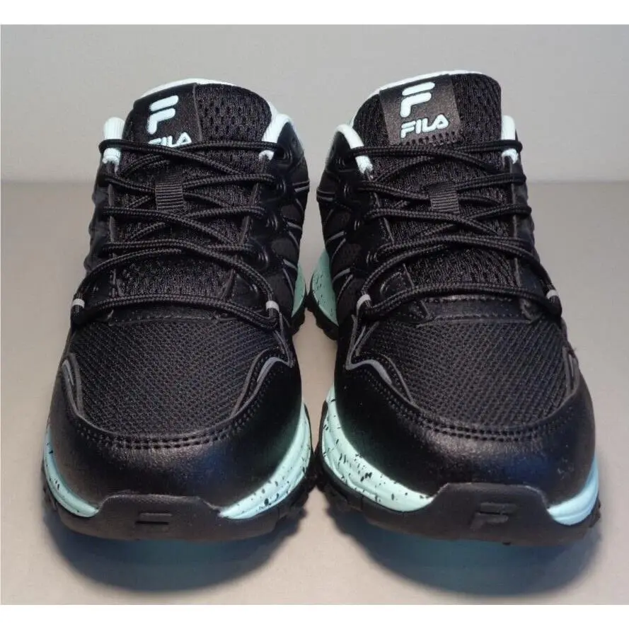 Fila shoes - Black/Black/Fila Aqua (UPC: 196447239261) 13