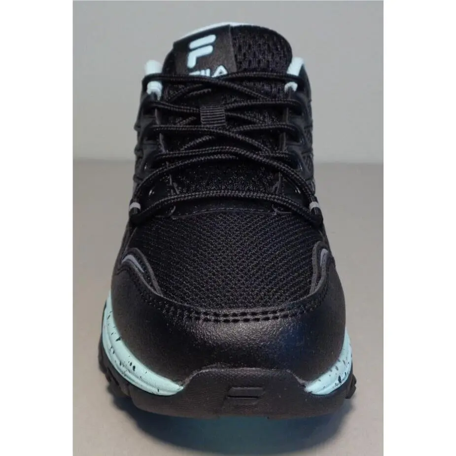 Fila shoes - Black/Black/Fila Aqua (UPC: 196447239278) 6
