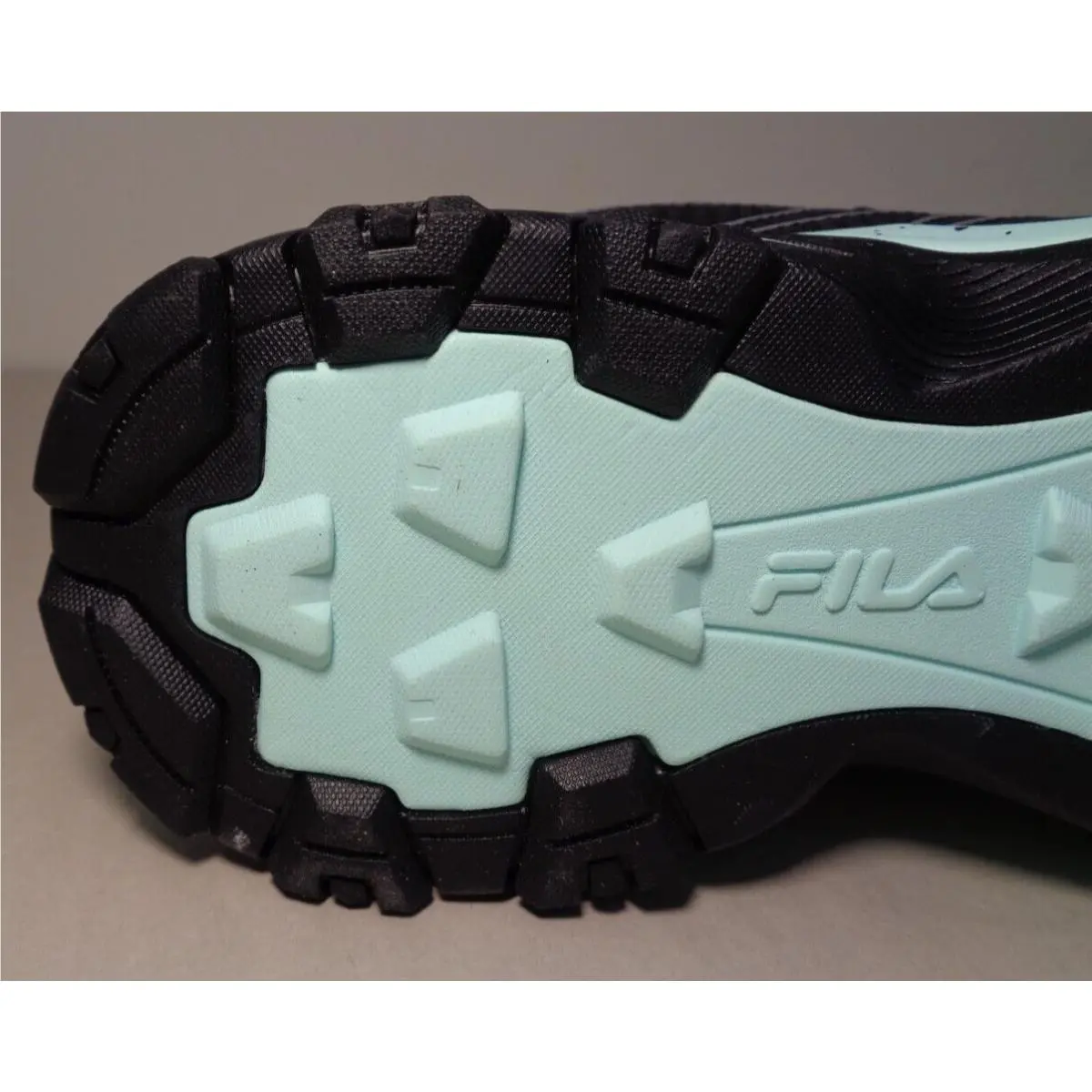 Fila shoes - Black/Black/Fila Aqua (UPC: 196447239278) 15