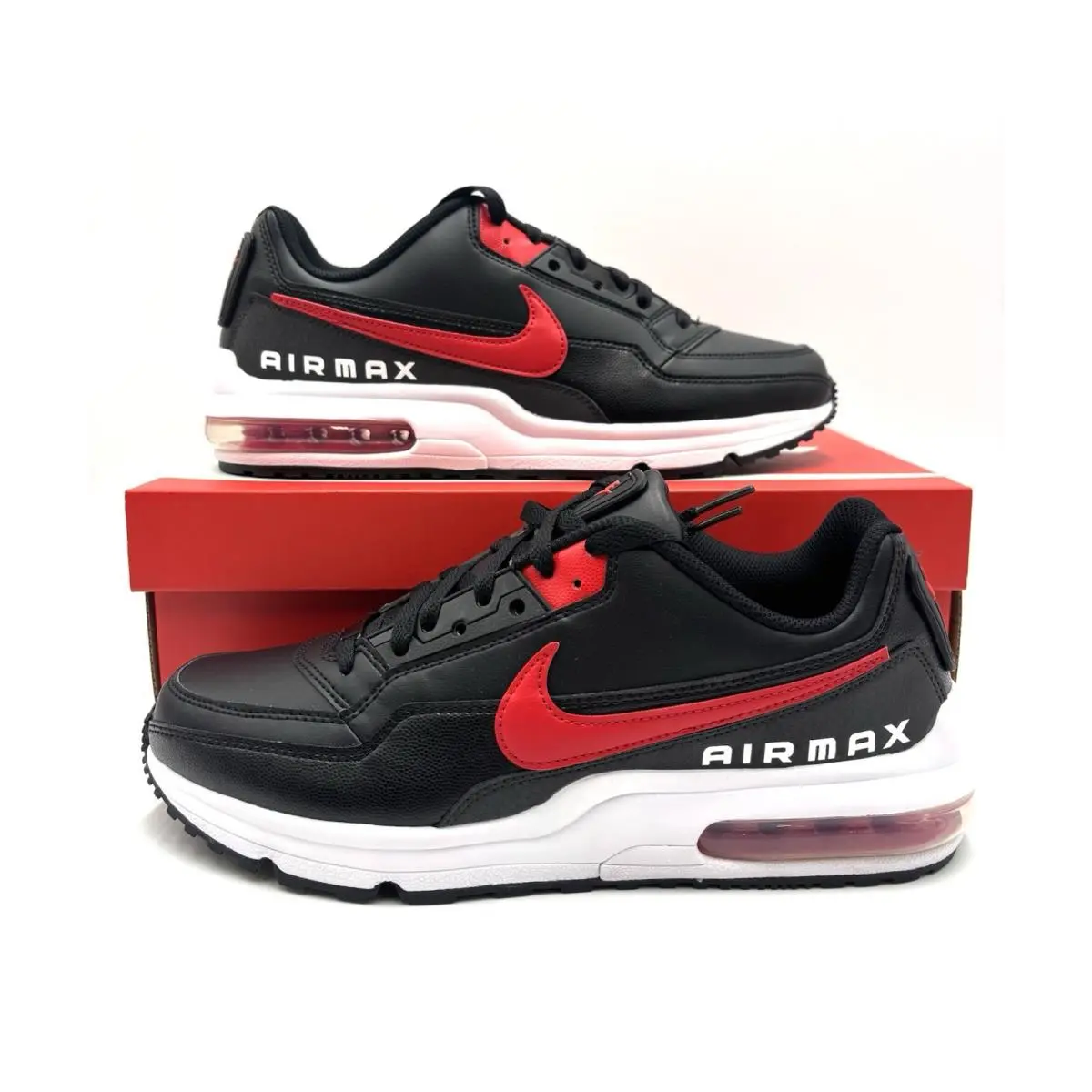 Nike Air Max Ltd 3 Black University Red Sneakers IM4674-002 Men`s Size 10