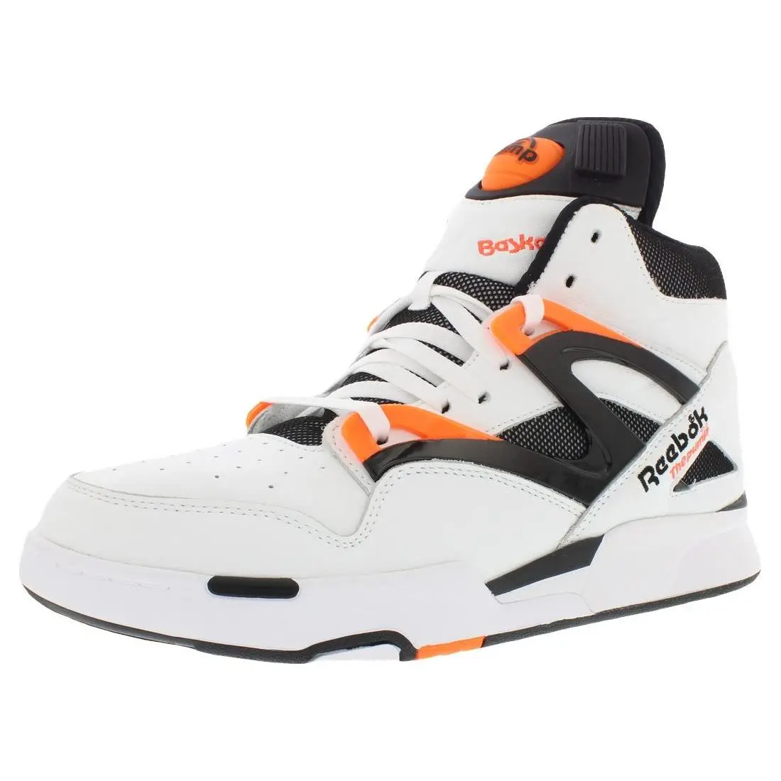 Reebok shoes - Black/White/Orange, Main: White 0