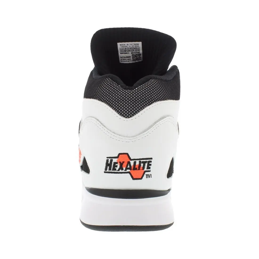 Reebok shoes - Black/White/Orange, Main: White 6