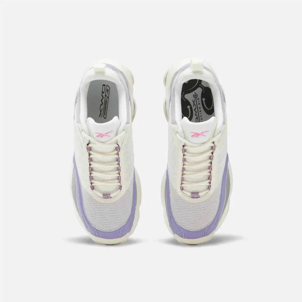 Reebok shoes - White/New Grey 1/Digital Lime 5