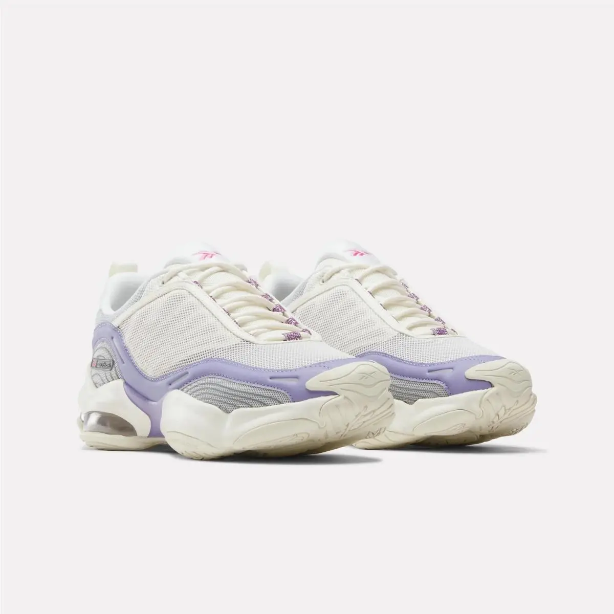Reebok shoes - White/New Grey 1/Digital Lime 7