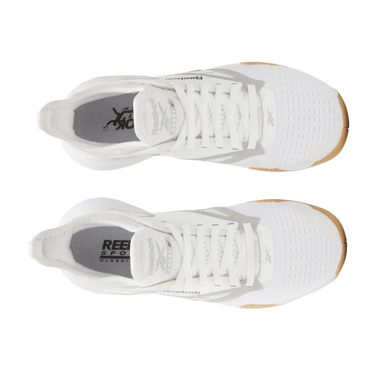 Reebok shoes - White/Tan 10