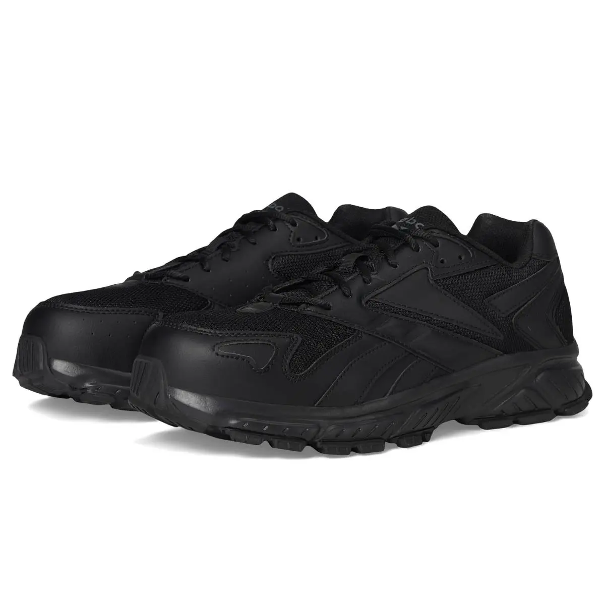 Man`s Sneakers Athletic Shoes Reebok Work Hyperium Work EH Comp Toe - Black 1