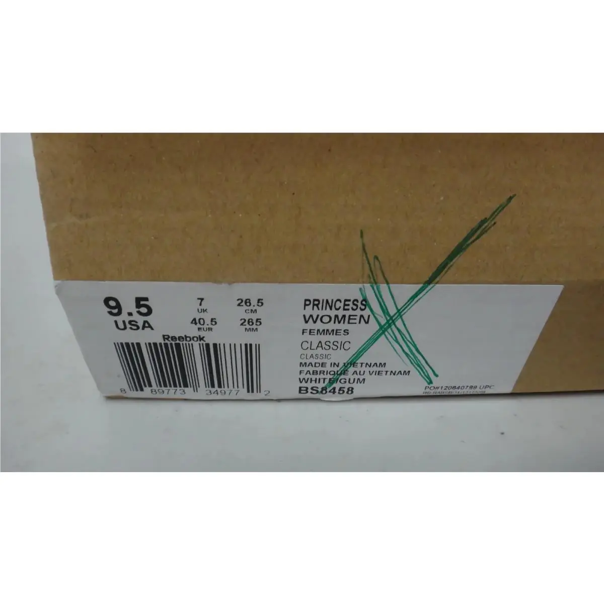 Reebok shoes - Princess - Princess - 1Y3001 - White 1