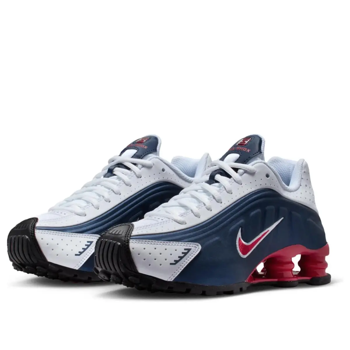 Nike shoes - Nike Shox R4 - Shox - CW2626-400 - White/Navy 0