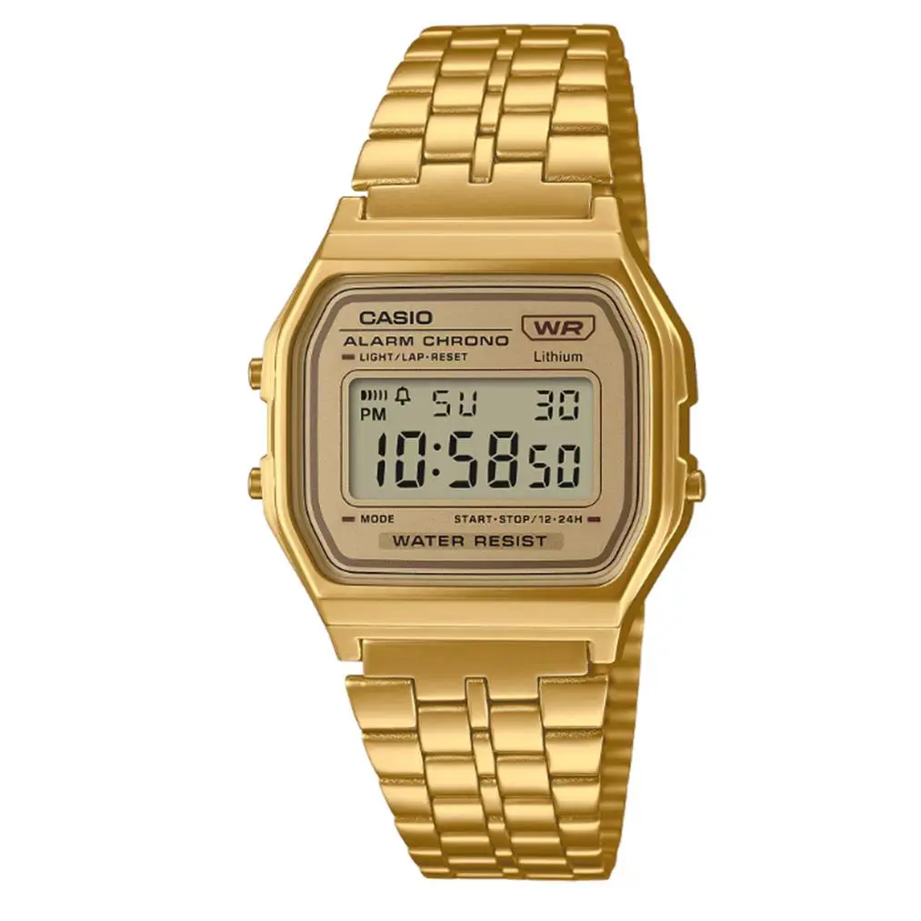 A158WETG-9AVT Watch Gold by Casio