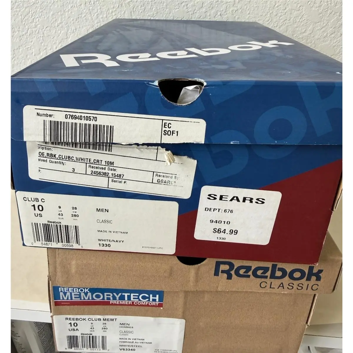 Reebok shoes - Reebok Club C 85 - Club - 100000154 - White 6