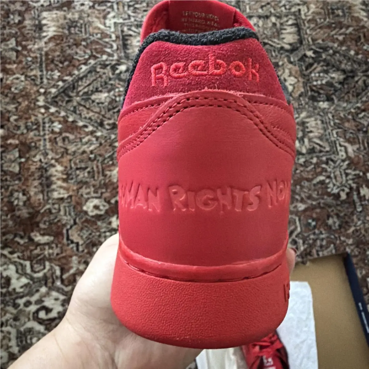 Reebok shoes - Reebok Classic - Classic - Red, Manufacturer: Glen Green/Footwear White/Vector Red 4