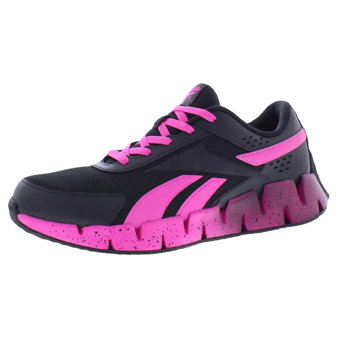 Reebok shoes - Core Black/Lasik Pink/Core Black, Main: Black (UPC: 196467347564) 0